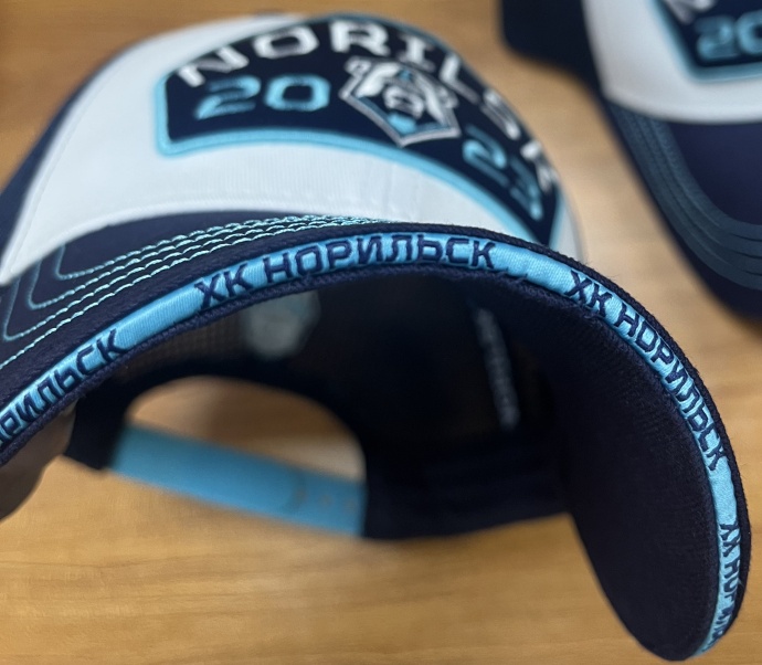 Cap HC Norilsk dark blue setka 24.06.17