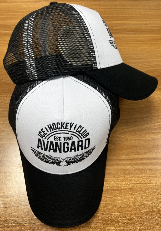Cap black and white HC Avangard 11.06.24