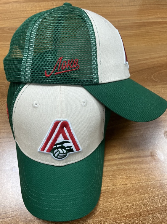 Cap green logo VK Lokomotiv 24.07.30