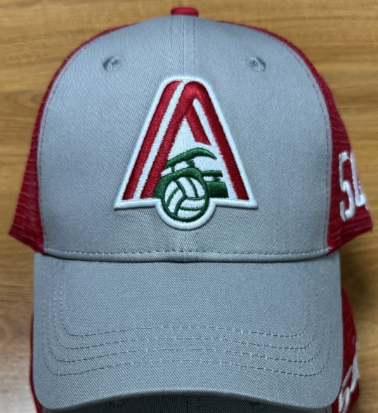 VK Lokomotiv cap red-grey 2025.06