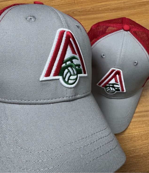 VK Lokomotiv cap red-grey 2025.06