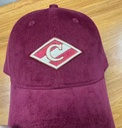 Cap HC Spartak bordo velvet 25.12.05