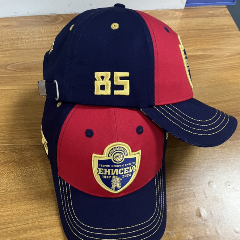 Cap FC Enisey dark blue+red mini