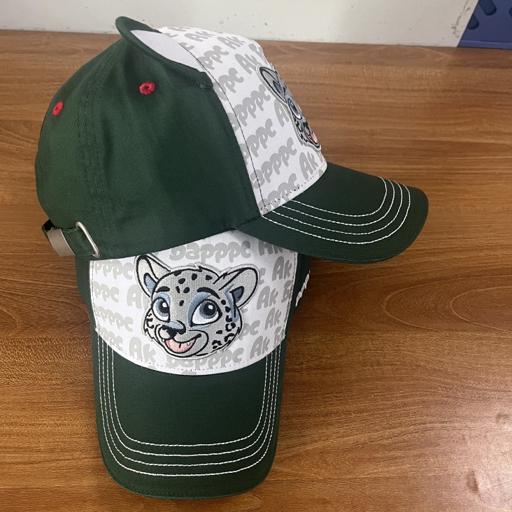 Cap HC Ak Bars dark green kid print