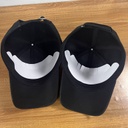 6 Cap black ramka zastezhka