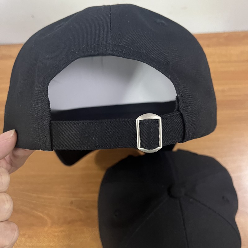 6 Cap black ramka zastezhka