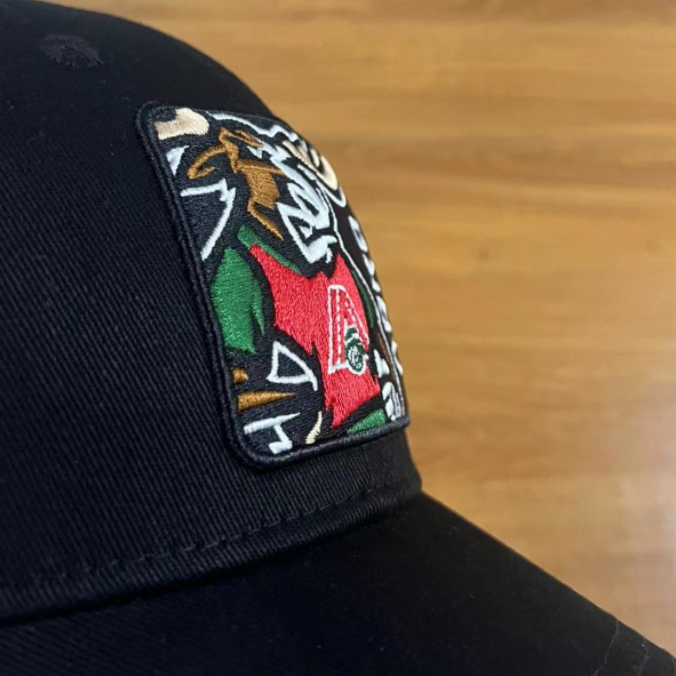 Cap VC Lokomotiv black+red setka