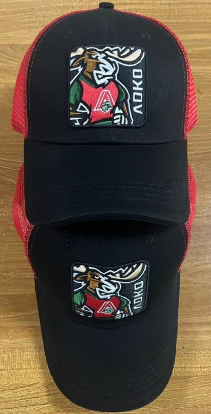Cap VC Lokomotiv black+red setka