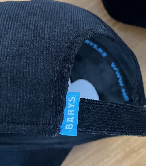 Cap HC Barys black velvet