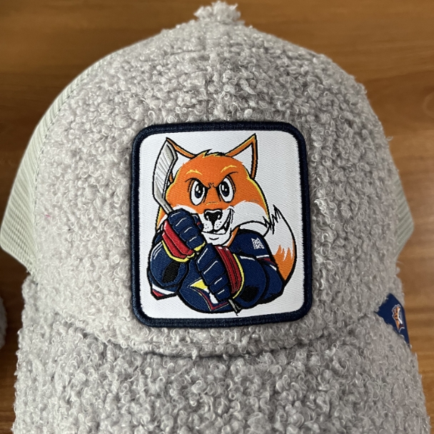 cap hk metallyrg grey plush