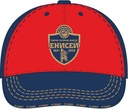 Cap FC Enisey dark blue+red mini