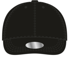 4 Cap black ramka zastezhka teenager