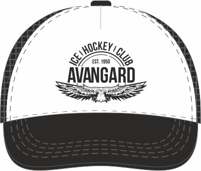 Cap black and white HC Avangard 11.06.24