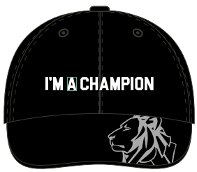 Black cap I'm a champion 1   2024.12