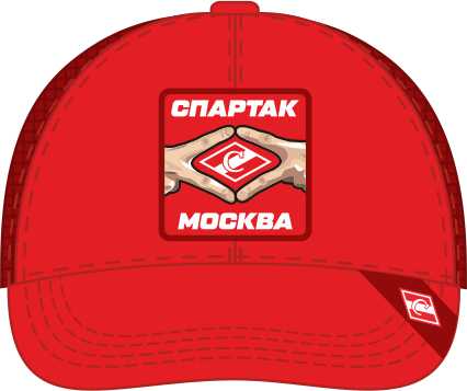 Cap HC Spartak red plush hands 25.12.05