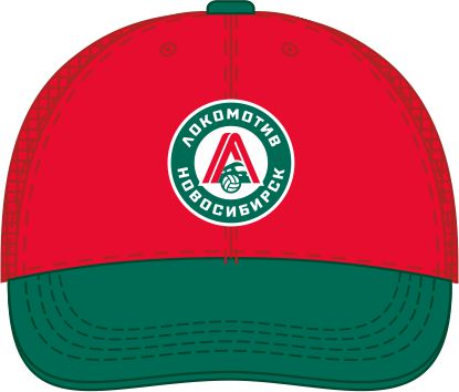 Cap VC Lokomotiv NSK red green