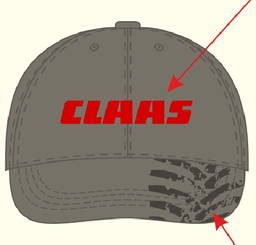 cap CLAAS black