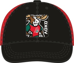 Cap VC Lokomotiv black+red setka