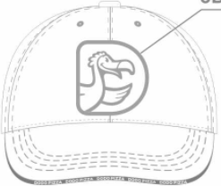 Dodo pizza cap white 23.11.16