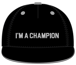 Black cap I'm a champion 2   2024.12