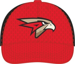 Cap HC Avangard black+red setka 2022