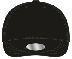 6 Cap black ramka zastezhka